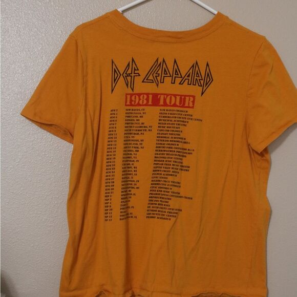 Def Leppard Crop Top XL - Picture 4 of 5
